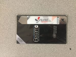 S6 Edge Rear Glass Removal Tool: metal spudger. Used to pry glass from phone body.